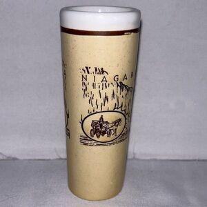 Shot Glass Niagara Falls, Canada Vintage Souvenir Double Tall Shot Glass